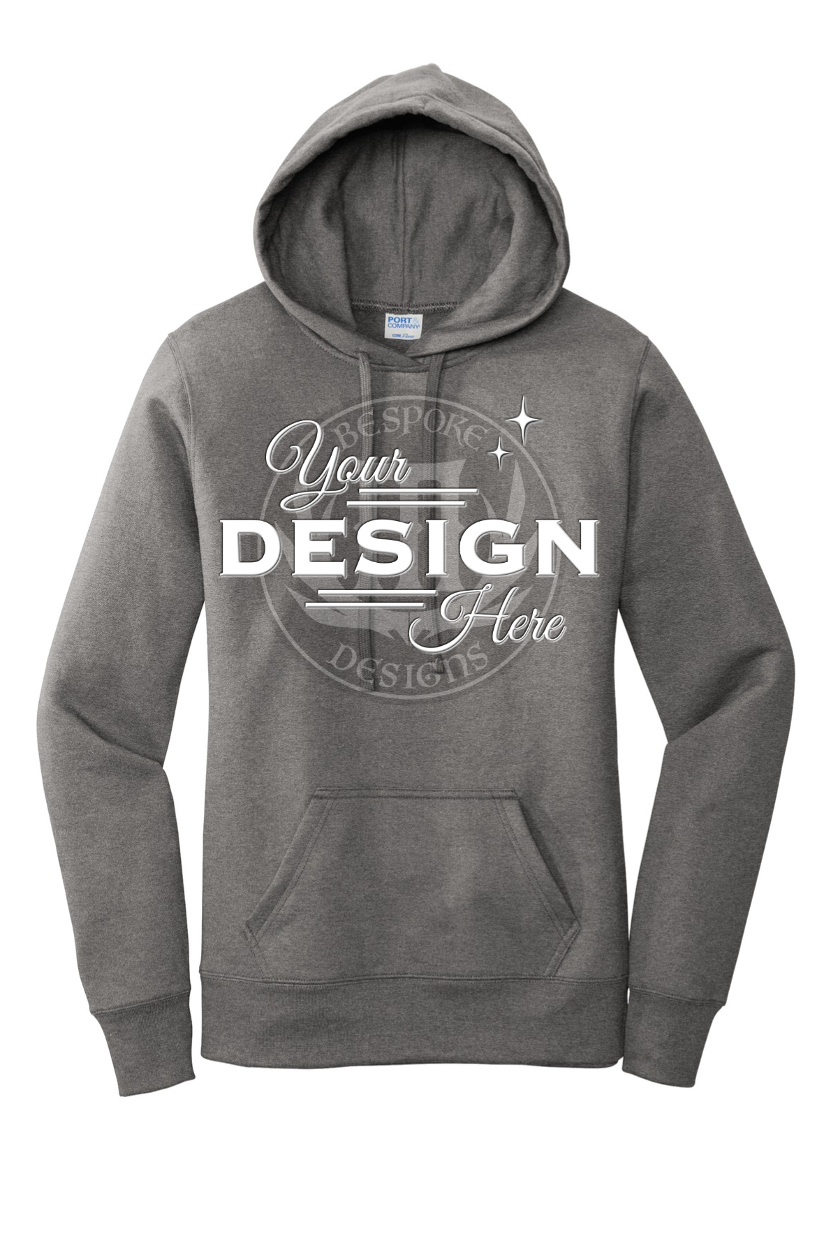 Port & Company Ladies Core Fleece Pullover Hooded Sweatshirt LPC78H